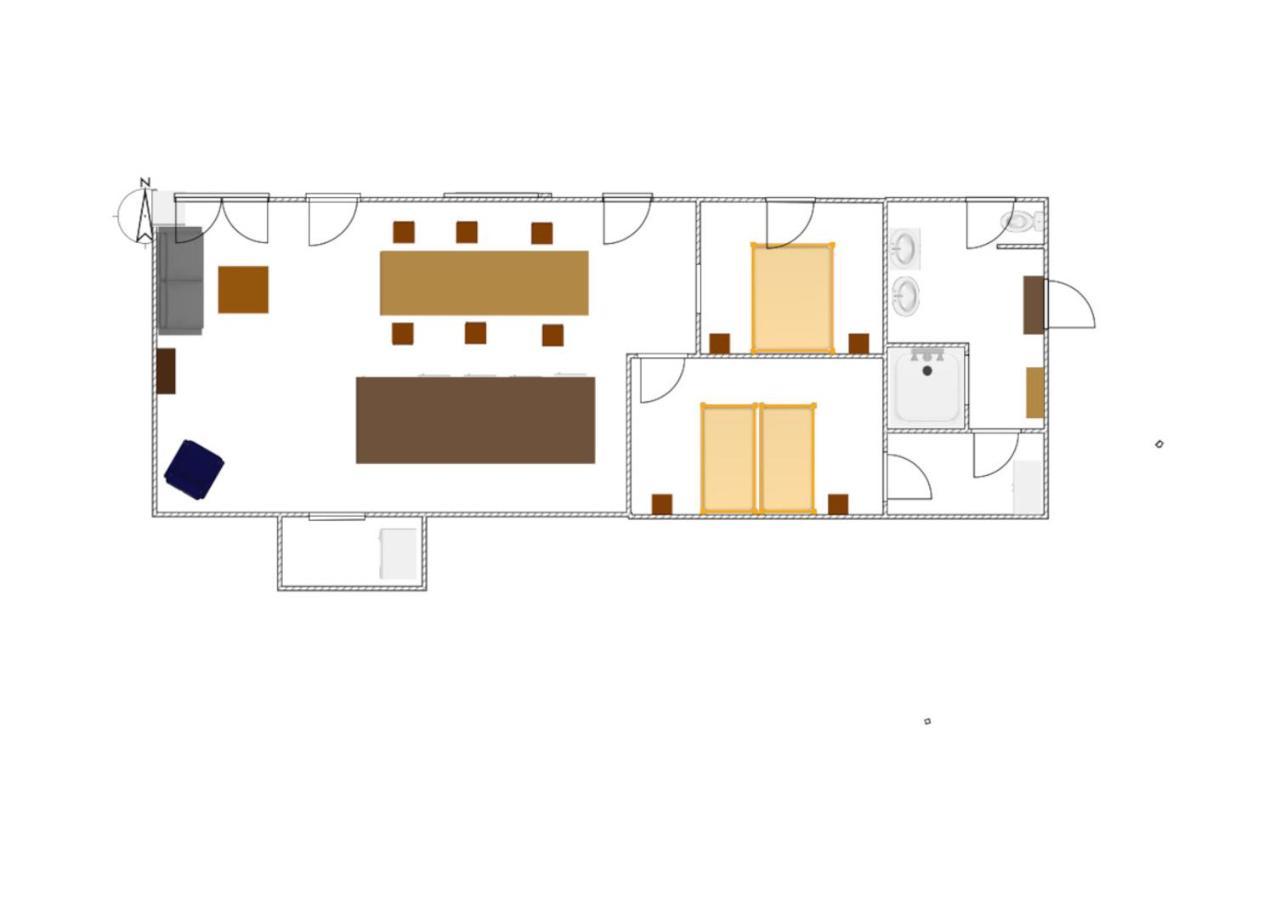 Ferienwohnung Grafenland Dersum Buitenkant foto